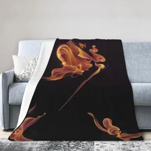 Johnnie Music and Walker Flannel Throw Blanket for Couch Bed Super Soft Air Conditioner Cozy Warm Blanket 80"x60"