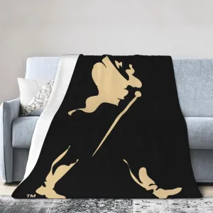 Johnnie Music and Walker Flannel Throw Blanket for Couch Bed Super Soft Air Conditioner Cozy Warm Blanket 80"x60"
