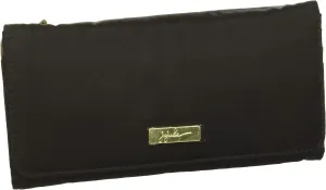 JuJuBe Be Rich Tri-Fold Wallet with Snap Enclosure, Legacy Collection - The Monarch - Black