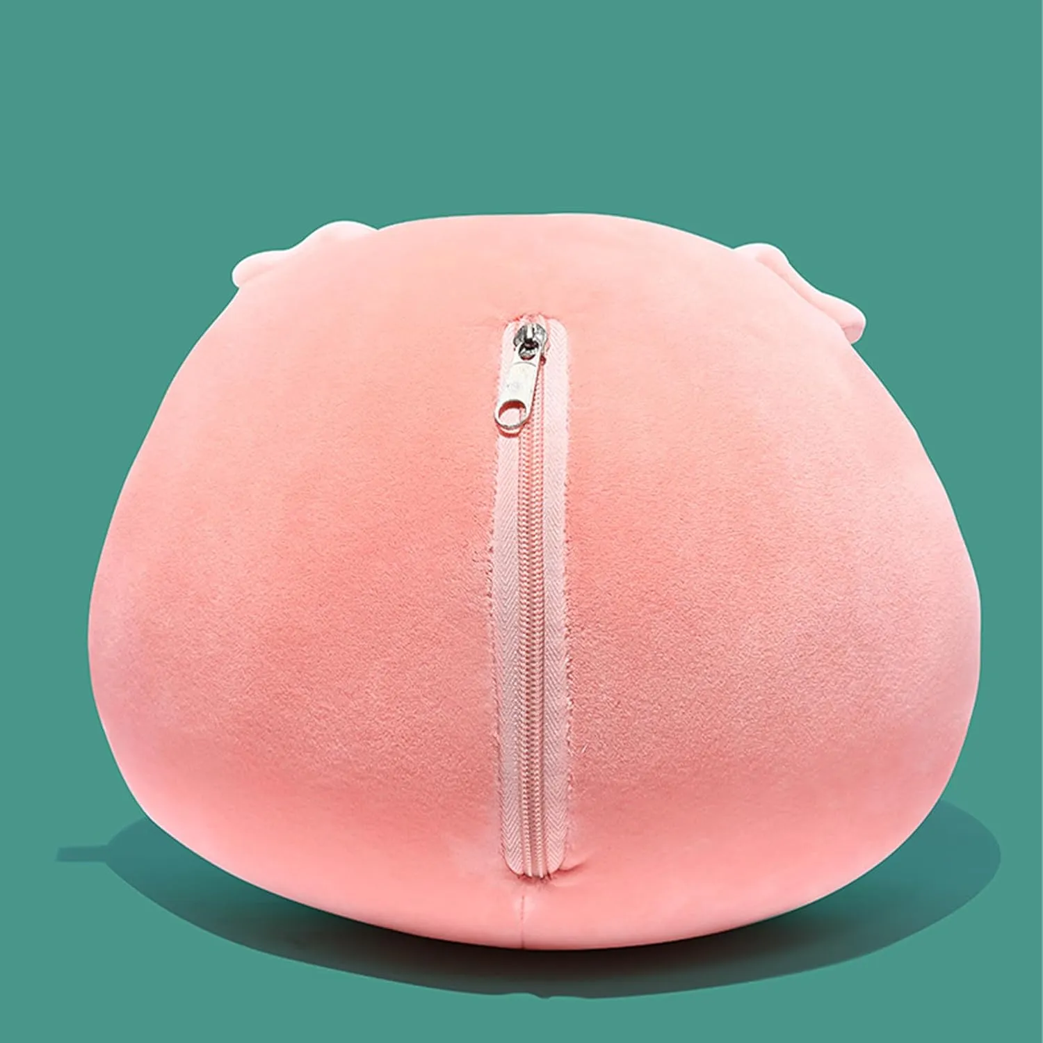 Kids Travel Pillow - 2-in-1 Deformable Kids Neck Pillow with Adorable Animal Design- Pink Pig, Soft U-Shaped Pillow for Traveling, Airplanes, Cars, Comfy Sleep and Play, Relaxing