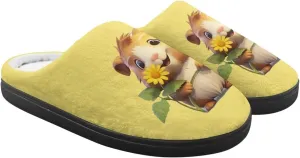 Kids Warm Slippers Non-slip Home Slippers for Boys Girls