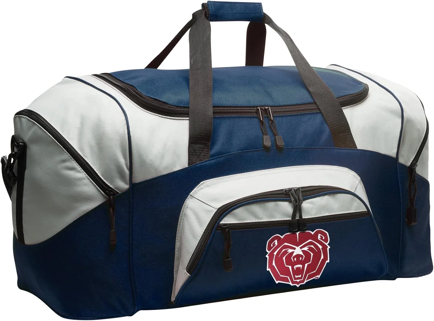 Large Missouri State University Duffel Bag Missouri State Bears Gym Bags or Luggage