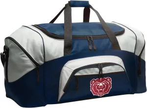 Large Missouri State University Duffel Bag Missouri State Bears Gym Bags or Luggage