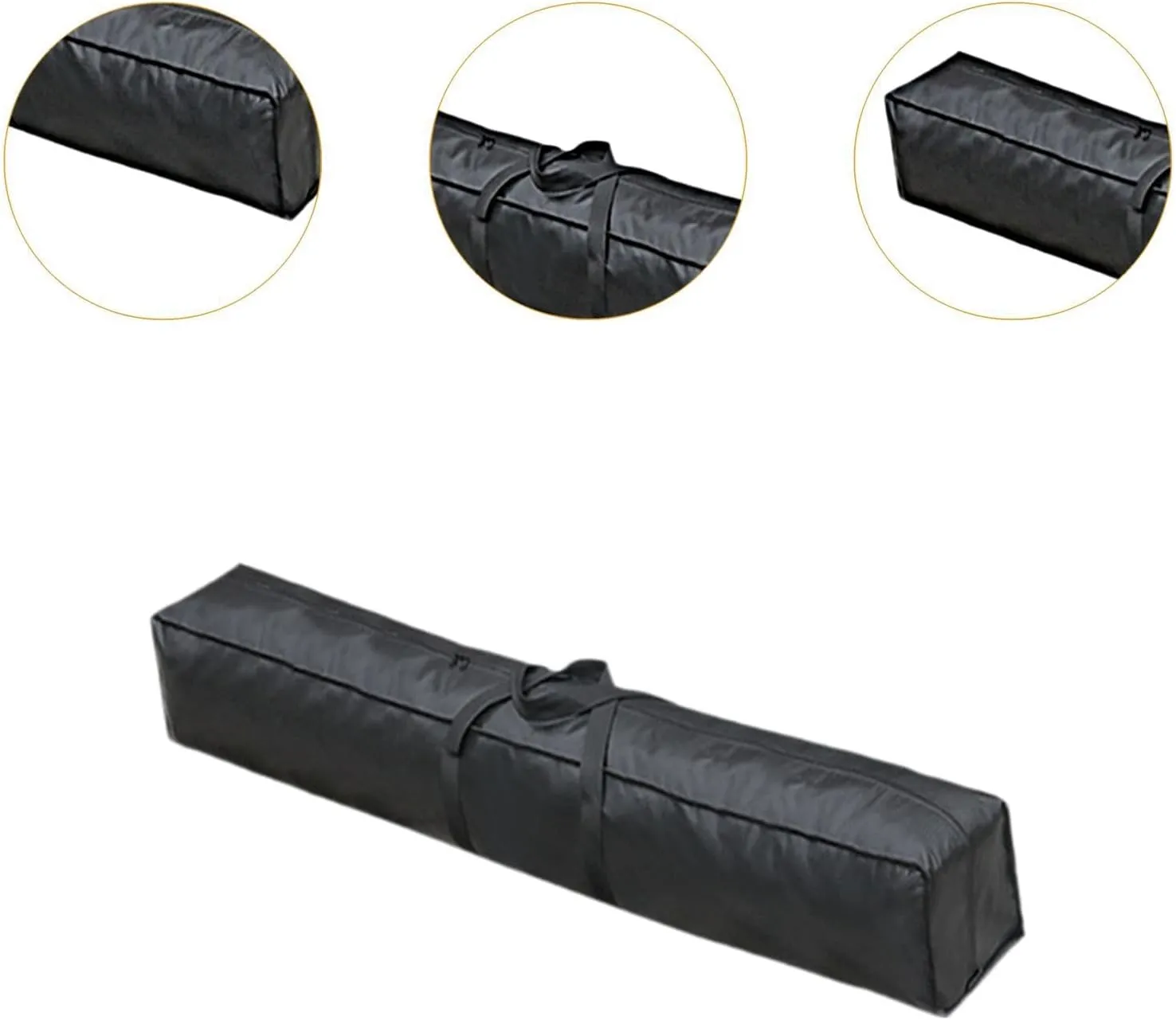Large Sports Duffel Bag Water Resistant Dustproof Sturdy Long Luggage Bag Camping Travel Equipment Storage for Moving Fishing, 80cmx15cmx15cm