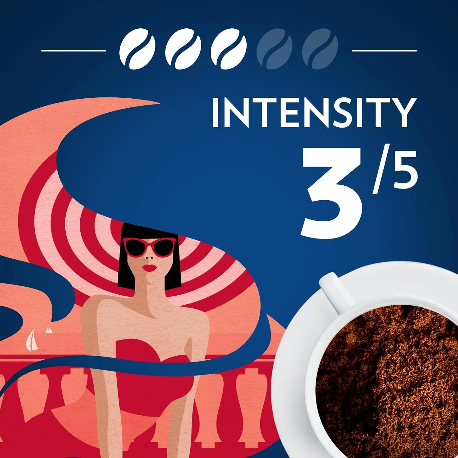 Lavazza Dolcevita Classico Ground Coffee 6 Bags of 12oz, Medium Roast, Rich and Full-bodied, Intensity 3/5, Arabica and Robusta, Ideal for Drip Brewers, (Pack of 6) - Package May Vary