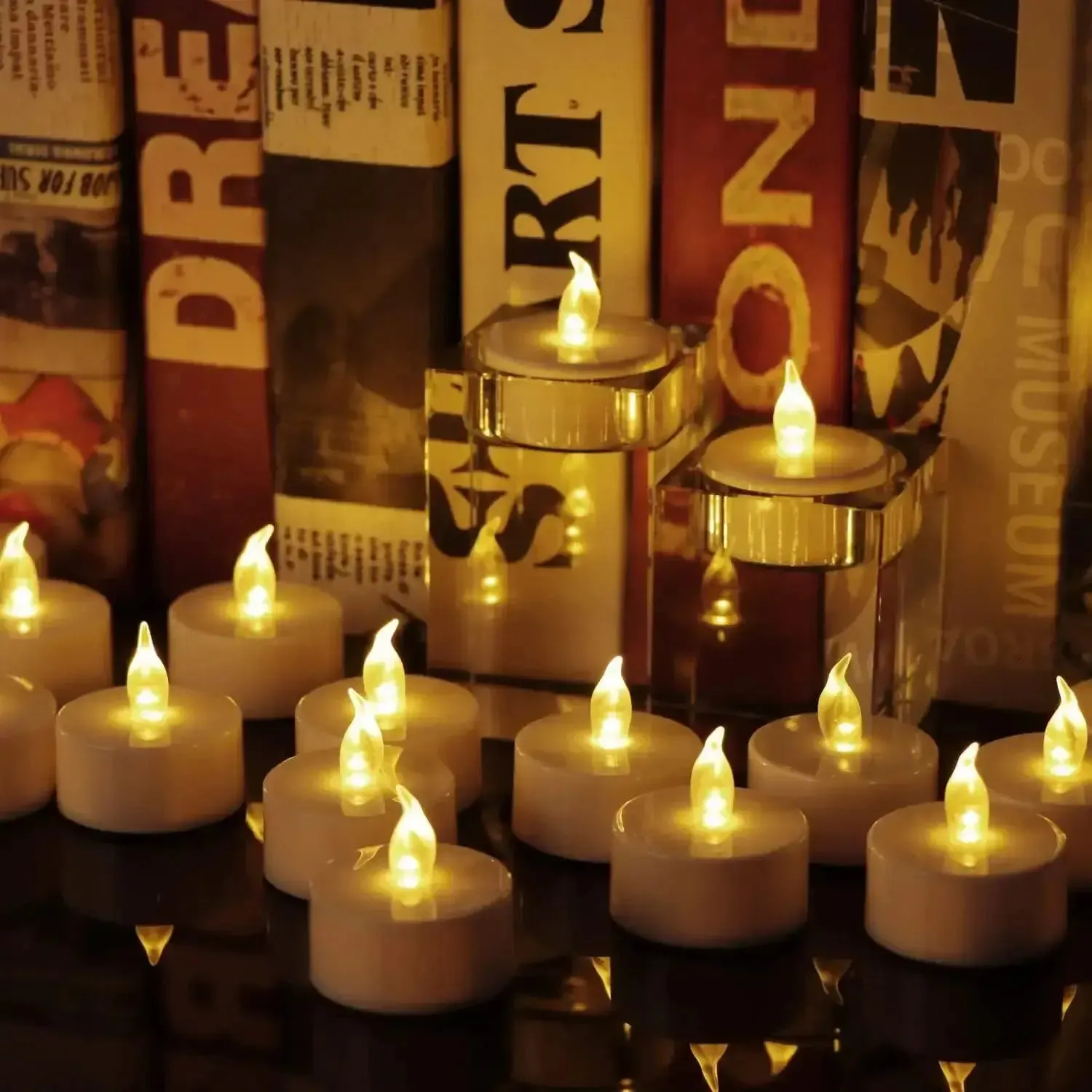 LED Tealight Candle - Warm White - Flickering Flame