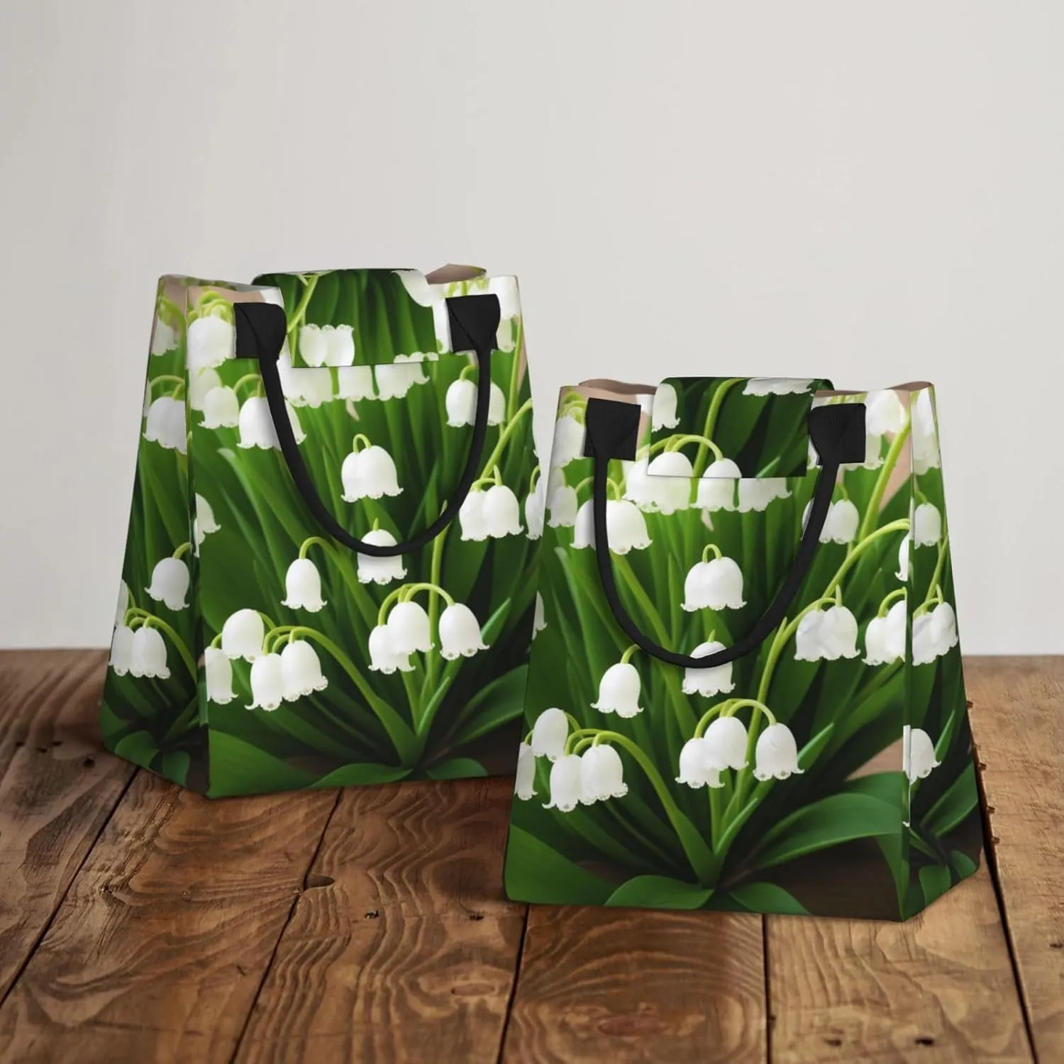 Lilies Of The Valley Lunch Bag For Women Men Reusable Insulated Lunch Tote Bag For Work Office Travel Picnic Yoga