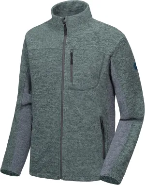 Little Donkey Andy Men's Winter Warm Polar Fleece Golf Jacket Lightweight Thermal Hiking Running Travel Jacket