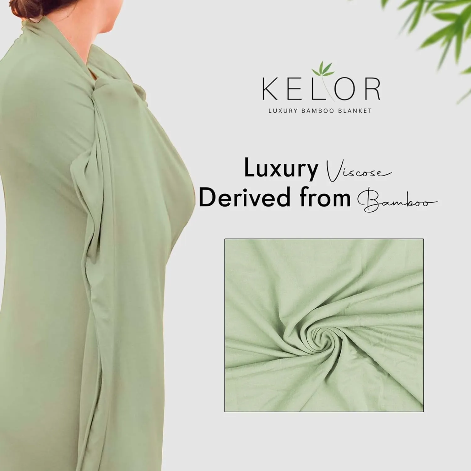 Luxury Cooling Travel Blanket - Stretchy, Lightweight Soft & Breathable Shawl Wraps for Women