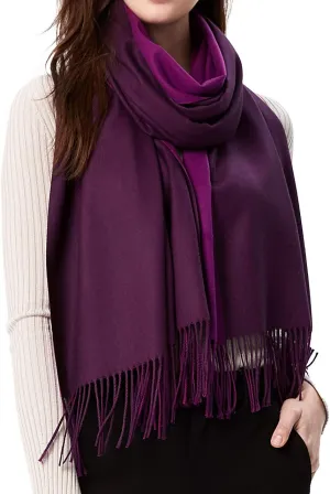 maamgic Women's Scarf Pashmina Shawls and Wraps for Evening Dresses Travel Office Winter Wedding Large Scarves