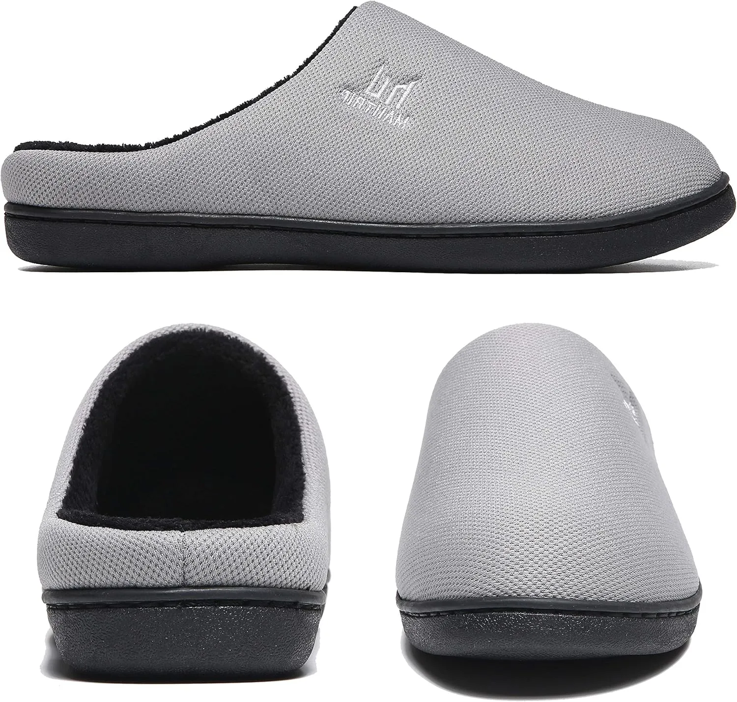 MAIITRIP Men's Cozy Memory Foam House Slippers Non Slip (Size:7-17)