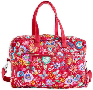 Maison d' Hermine 100% Cotton Handbag | Shoulder Bag | Shoulder Bag for the Beach | Shopping | Travel | Hiking | Women with Zip Pockets