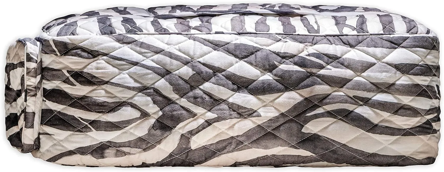 Maison d' Hermine 100% Cotton Handbag | Shoulder Bag | Shoulder Bag for the Beach | Shopping | Travel | Hiking | Women with Zip Pockets