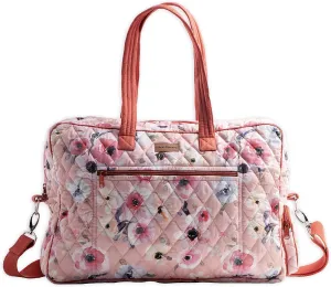 Maison d' Hermine Weekend Bag Cotton Quilted Duffel Overnight Luggage Weekender Gym Bag for Travel Men Women Family Trip