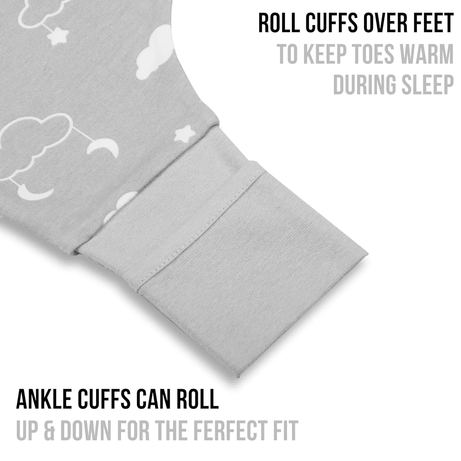 Mama Cheetah Toddler Sleep Sack with Feet 4T-5T, 0.5 TOG Organic Cotton Baby Wearable Blankets with Legs, Baby Sleeping Bag for Walkers, Early Walker X-Large, 3-Pack