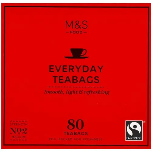 Marks and Spencer 80 Everyday Teabags 250g