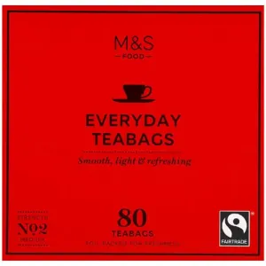 Marks and Spencer 80 Everyday Teabags 250g