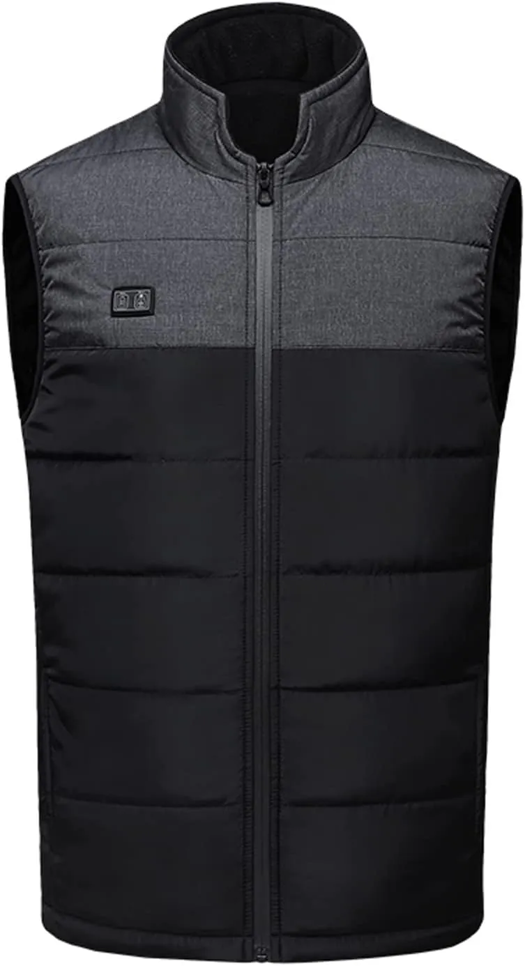 Men Women Lightweight Heated Vest Slim Fit Warm Clothing 11 Heating Zones Warm Heated Clothing with 2 Heating