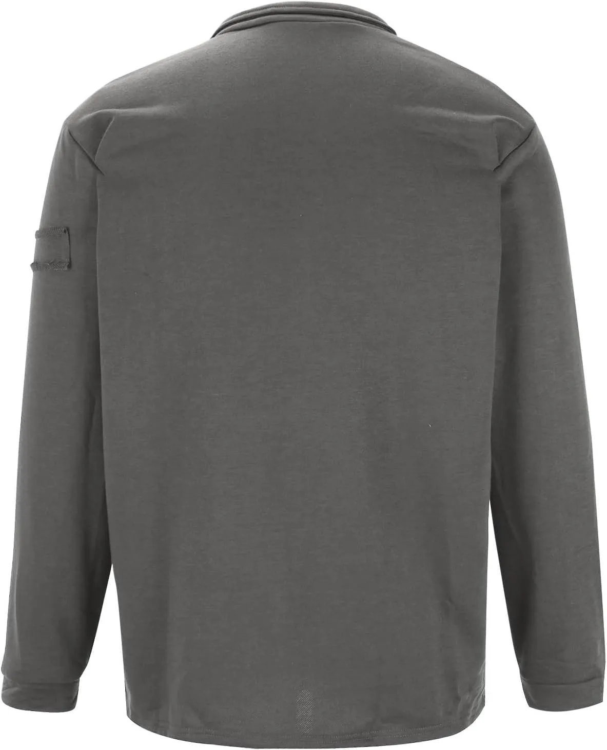 Mens Pullover 1/4 Zip Stand Collar Long Sleeve Polo Sweatshirt Fall Fashion 2024 Basic Casual Tops Athletic Golf Sport