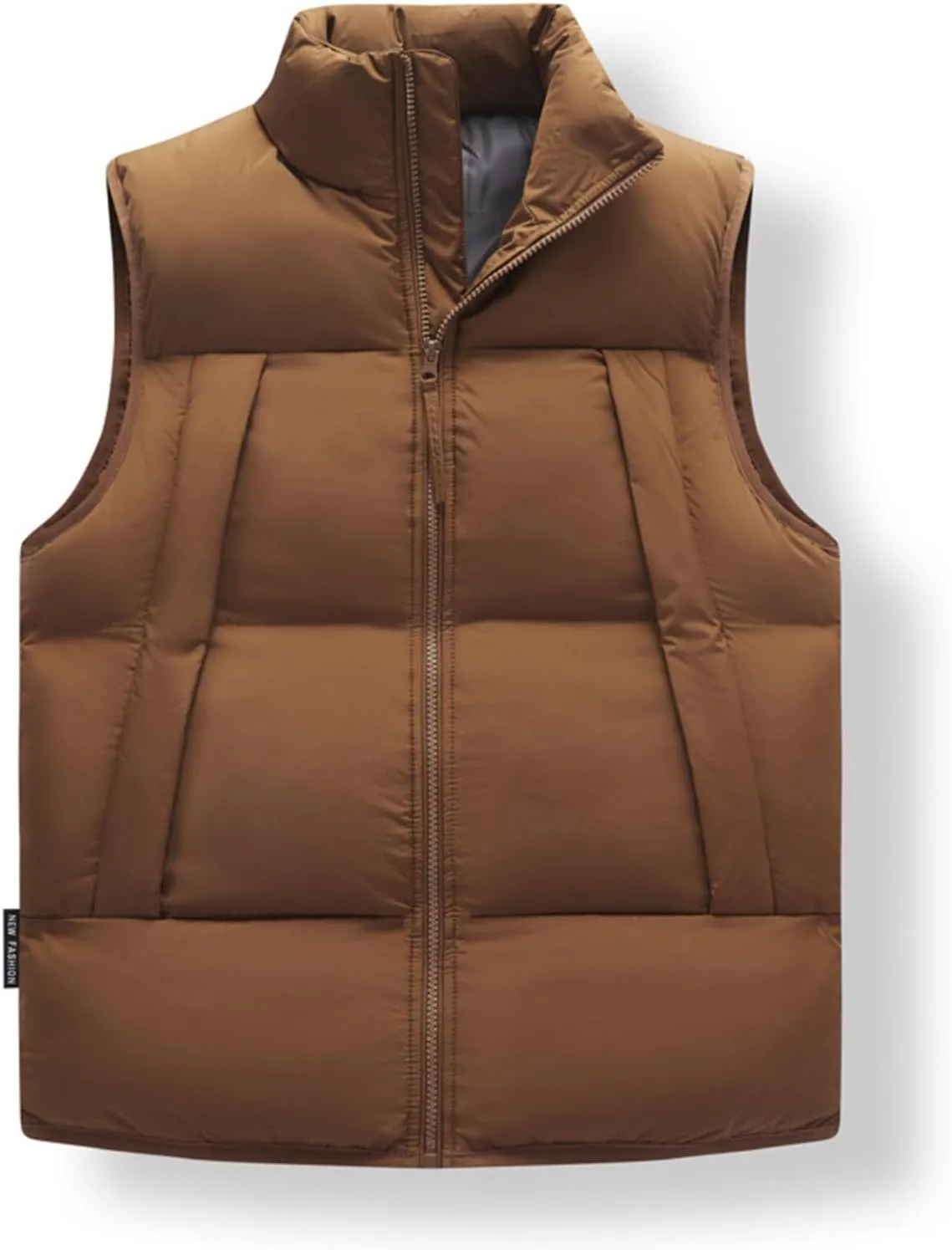 Men's Winter Coat For Man Padded Down Vest Casual Work Sports Travel Outdoor Puffer Pockets Jacket, M-5XL