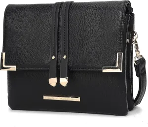 MKF Collection Crossbody Bags for Women Trendy, Vegan Leather Shoulder bag Lady Handbag Purse by Mia k