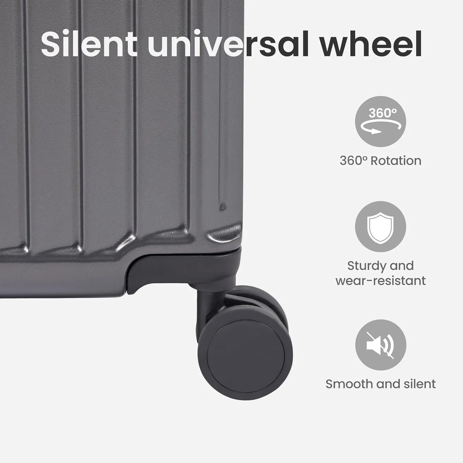 Modern, Dark Gray, One Size
