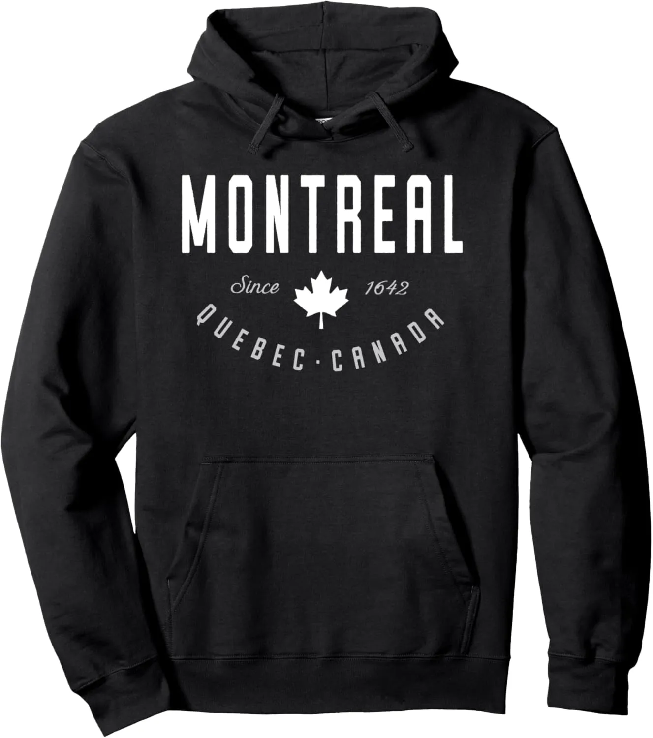 Montreal Hoodie Quebec Canada Sweatshirt Pullover Hoodie