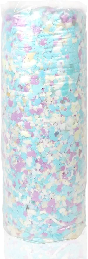 MorTime 5 lb Bean Bag Filler - Shredded Memory Foam Fill for Bean Bags, Pillows, Chairs & Crafts, 14 L