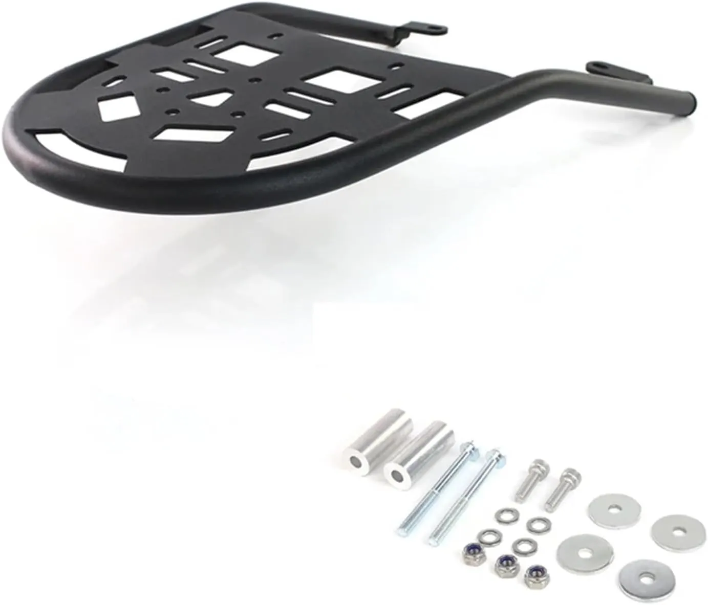 Motorcycle Steel Rear Luggage Rack Compatible with Yamaha TW200 1987-2019 2020 2021 2022 2023 2024 TW 200 Top Case Rear Rack Carrier