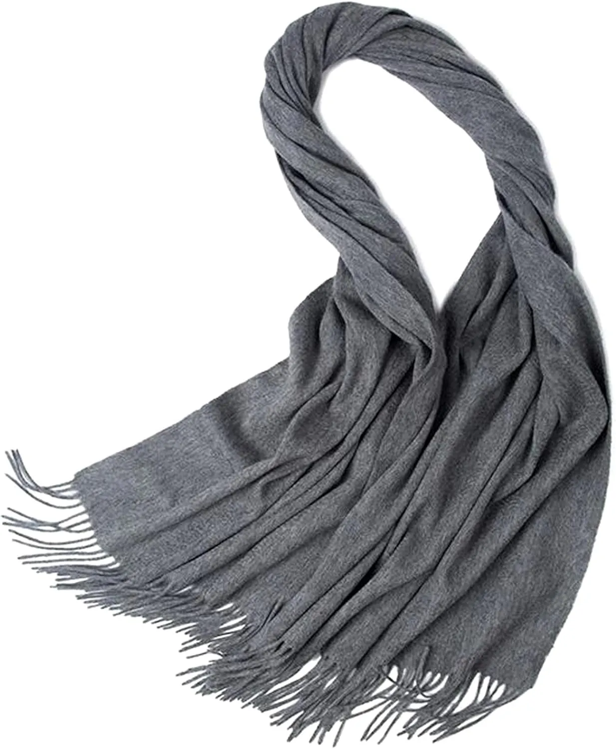 Novawo Wool Shawl Large Thick Pashmina Travel Blanket Scarf Winter Wraps for Women