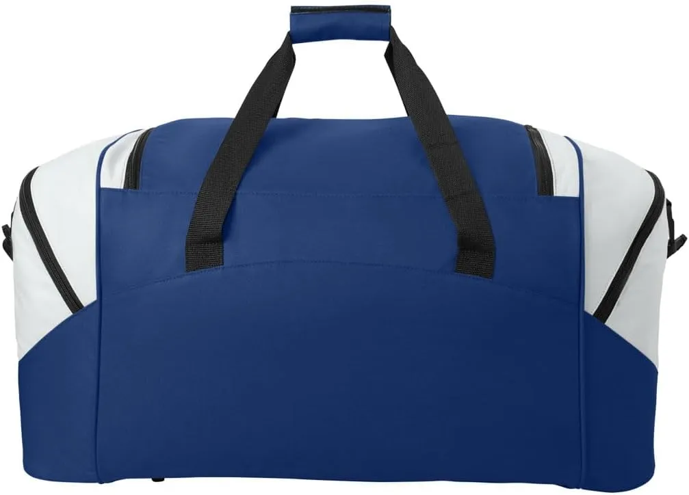 Ole Miss Duffel Bag LARGE University of Mississippi Suitcase or Gym Bag for Men Ladies Him or Her! (Royal)