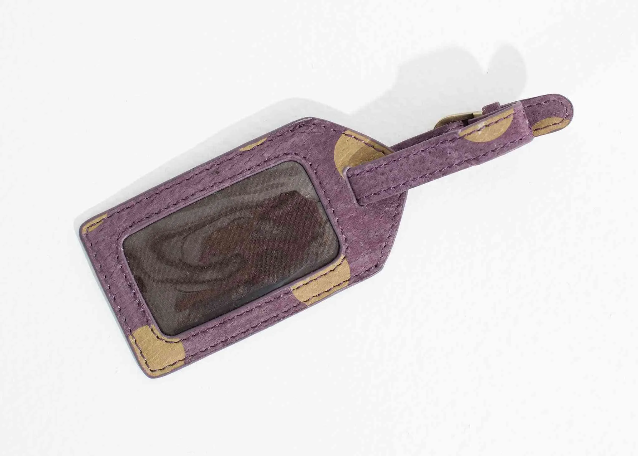 Oscar Luggage Tag in Blueberry
