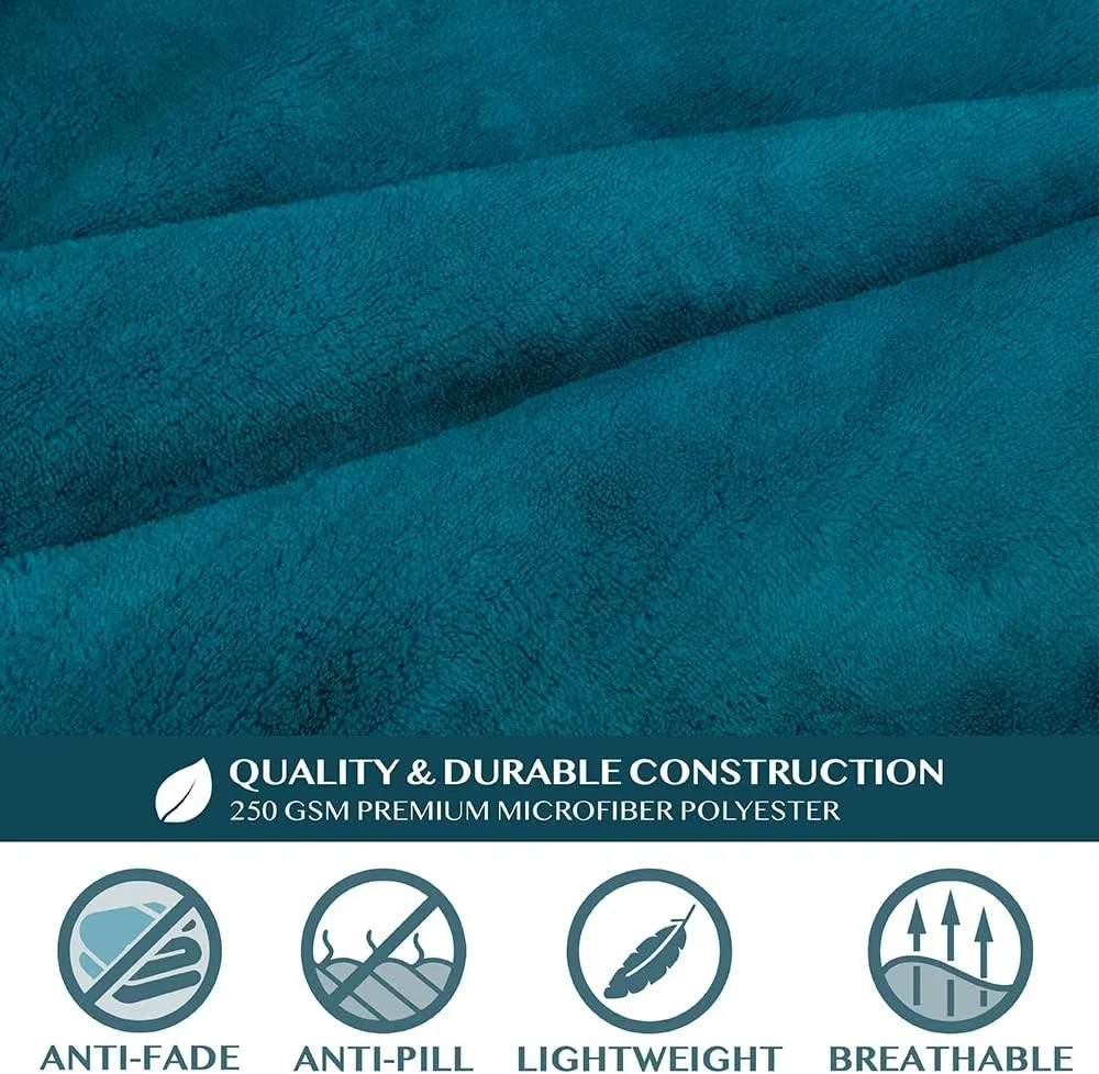 PAVILIA Blanket with Sleeves for Adult Women Men, Soft Warm Wearable Blanket Fleece Wrap Throw, Robe Blanket Gift