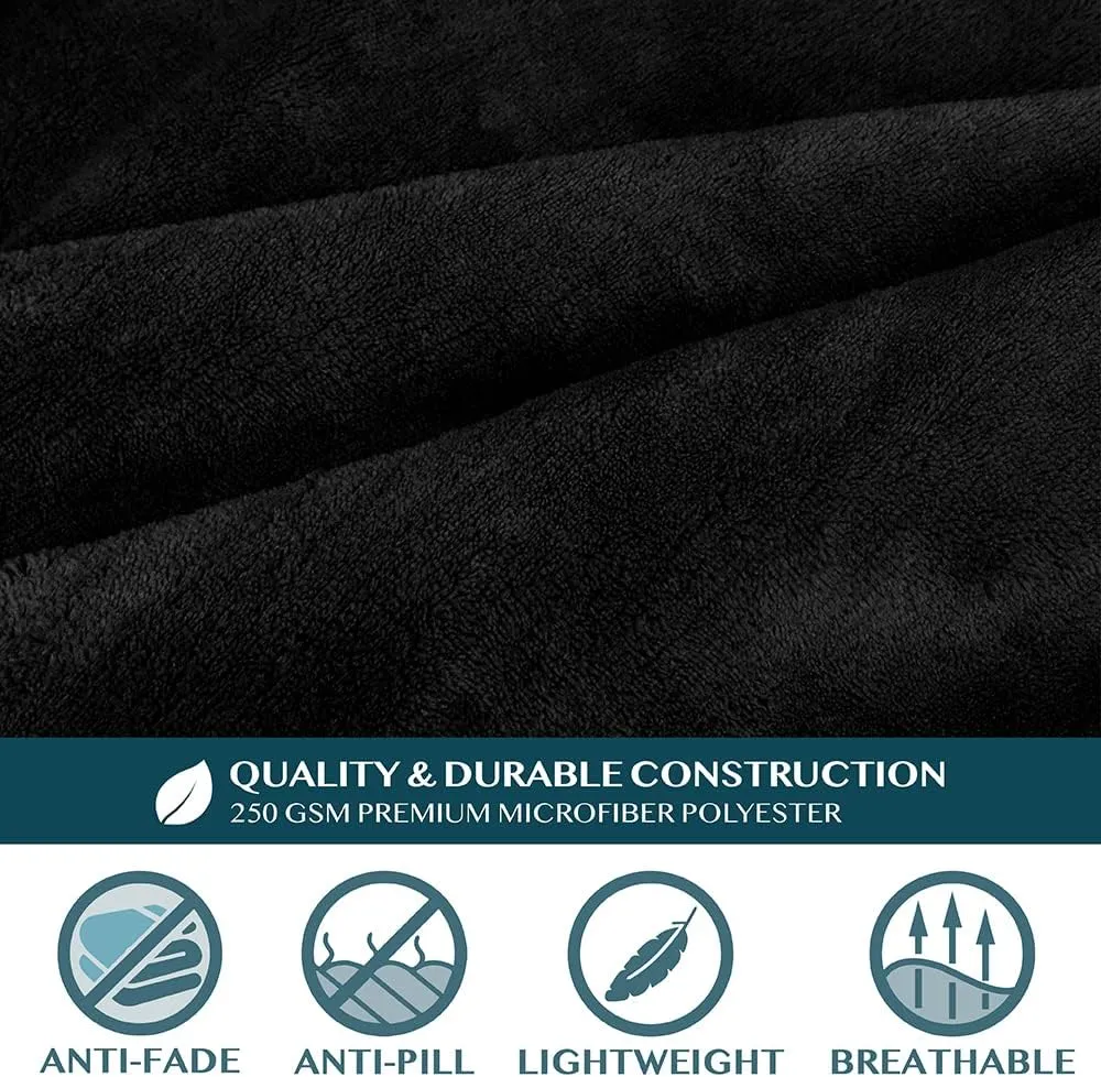 PAVILIA Wearable Blanket with Sleeves for Adult Women Men, Cozy Fleece Warm Wrap Throw with Arms, Gifts for Christmas, Wife