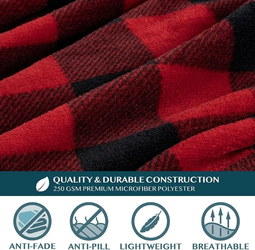 PAVILIA Wearable Blanket with Sleeves for Adult Women Men, Cozy Fleece Warm Wrap Throw with Arms, Gifts for Christmas, Wife