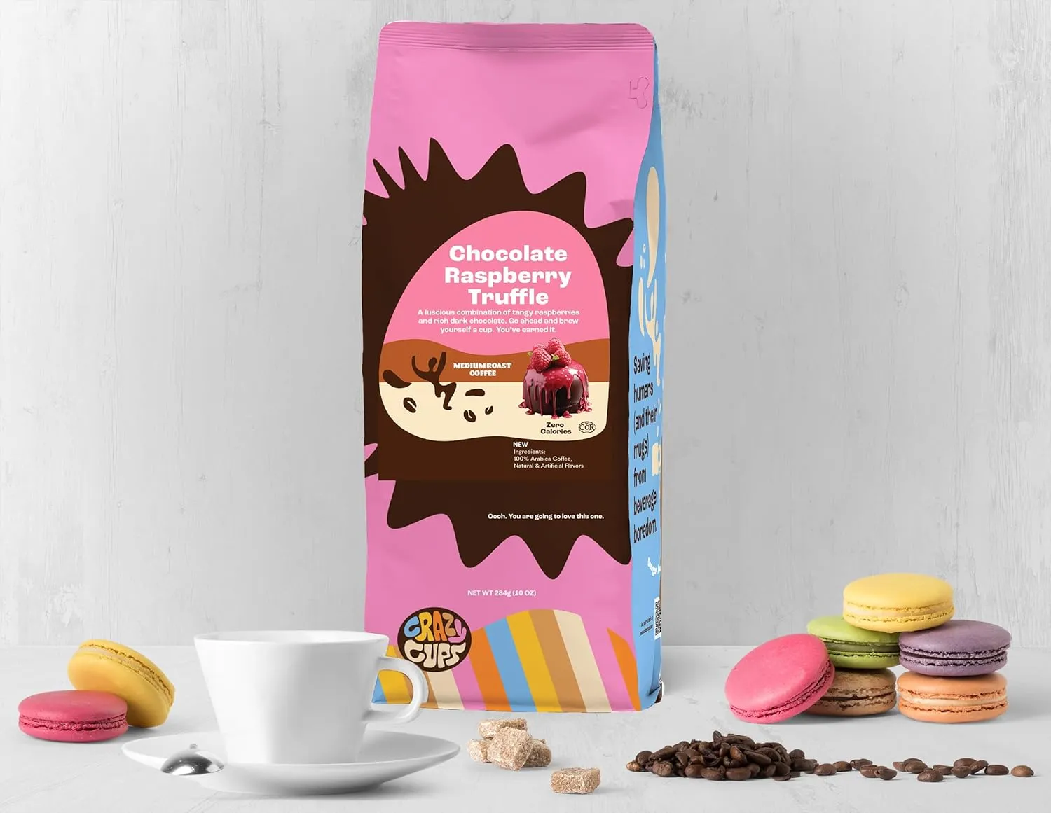 Perfect Samplers Flavored Ground Coffee Gift Box Variety Pack, Twix, Baileys Original, Chocolate Raspberry Coffee, Medium Roast Ground Coffee Sampler, 3 Pack
