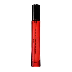 PHLUR Strawberry Letter Eau de Parfum - Travel Size Perfume Spray for Women & Men - Strawberry Gourmand Fine Fragrance (9.5mL)