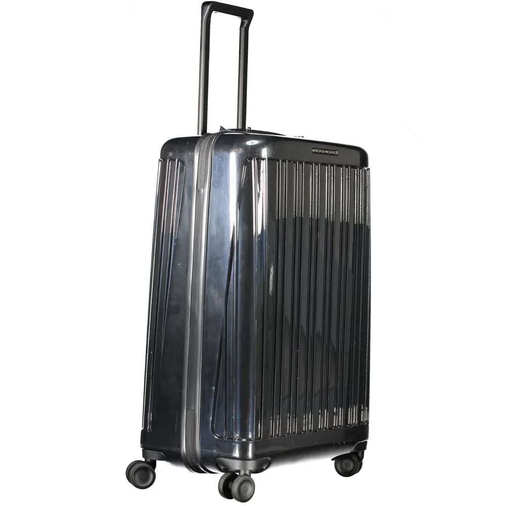 Piquadro Black Polycarbonate Men Luggage