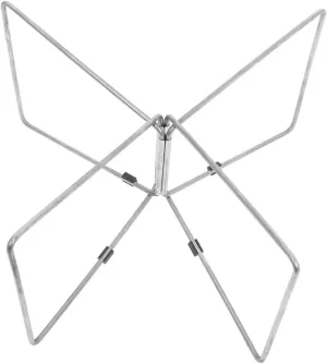 Portable Camping Stand Foldable Stainless Steel Storage Rack for Coolers Heavy Duty Outdoor Organizer Suitcase Stand for Tidy Camping
