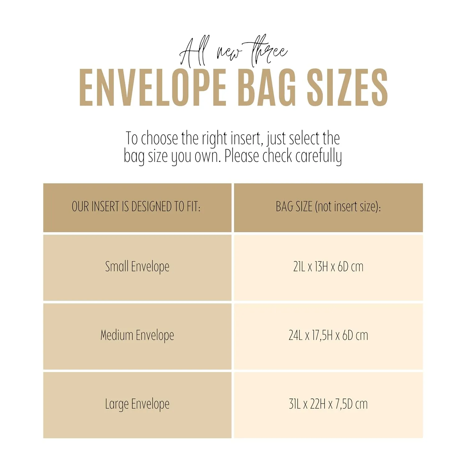 Premium Purse Organizer fits Envelope Purse Organizer, for Large Envelope Bag Insert, Medium Envelope Bag Insert, Handmade 2mm Felt Snug Sturdy Gold Zipper (For Small Envelope, Geyser Blue)