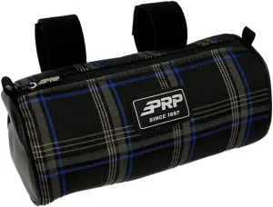 PRP Seats UTV Buggy Storage Bag - Roll Cage Bar Organizer for Phones, Tools, Accessories - Water Resistant, Puncture Proof (Black and Blue Plaid)