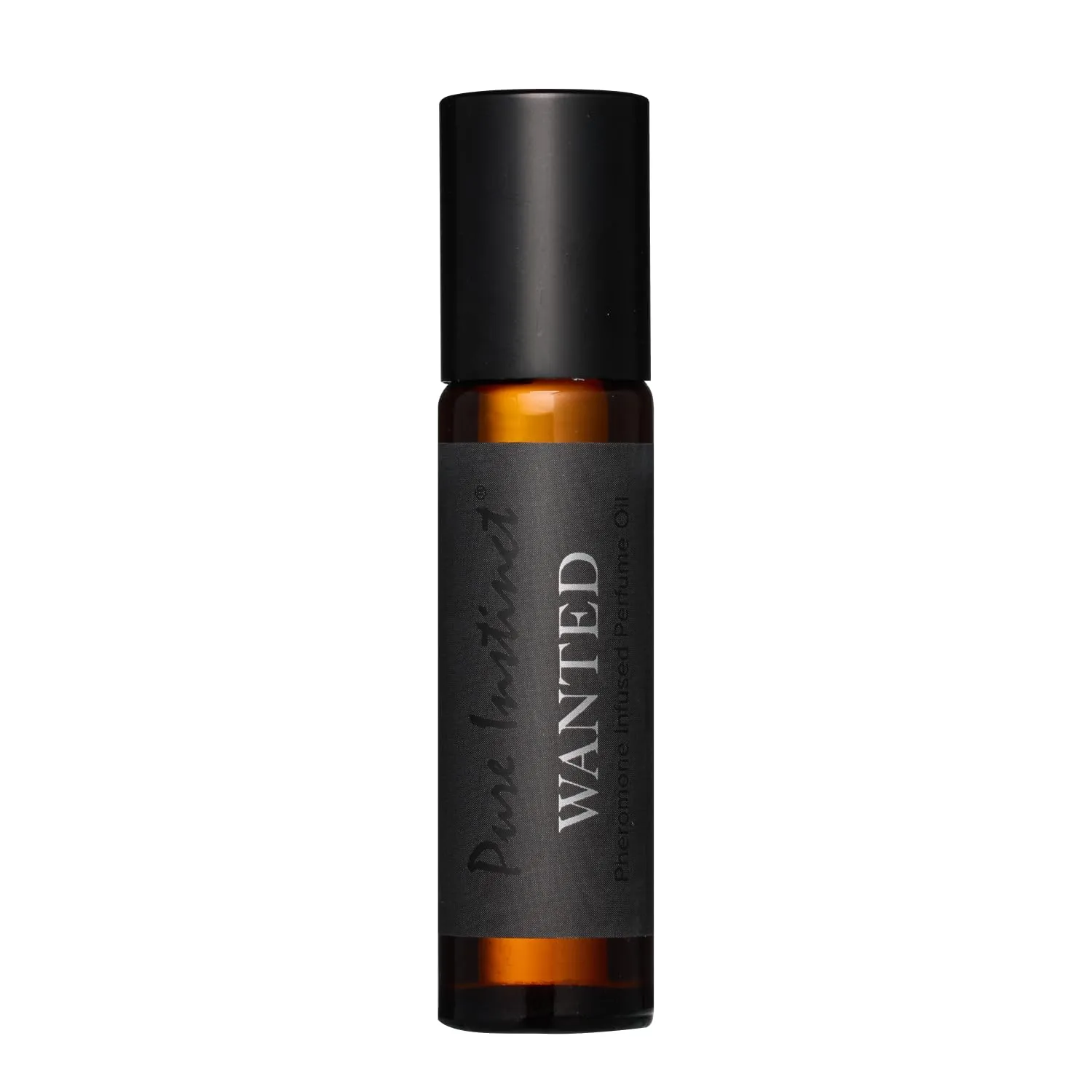 Pure Instinct WANTED The Original Pheromone Infused Essential Oil Perfume Cologne - Men's Collection - TSA Ready (Roll On Bottle 0.34 Fl. Oz./10.2mL)