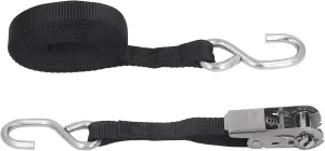 Ratcheting Securing Straps, Ratchet Straps Rust Proof 2PCS Powerful Tension Sturdy Construction High Toughness for Trailer (5m / 16.4ft)