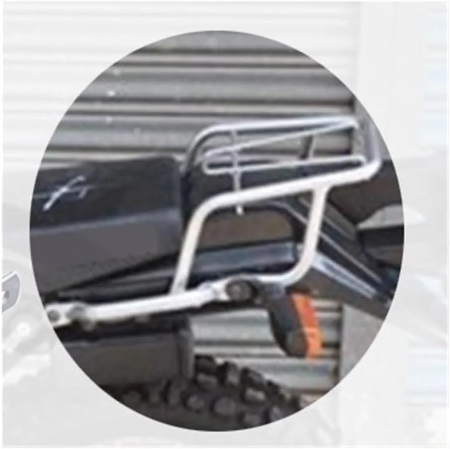 Rear Luggage Cargo Rack for Yam&aha XT225 Serow XT 225 1986-2007 Motorcycle Rear Luggage Rack Support Holder Saddlebag Cargo Shelf Bracket(Black)