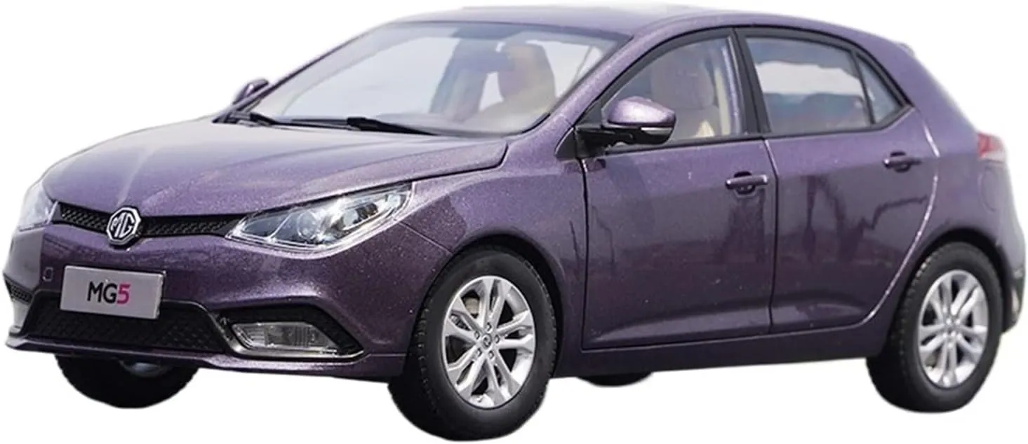 Resin Car Vehicle Model Fit for British Coupe MG5 1 18 Simulation Classic Alloy Car Model Collection Display Souvenir Boy Toys Festive Deluxe Gift