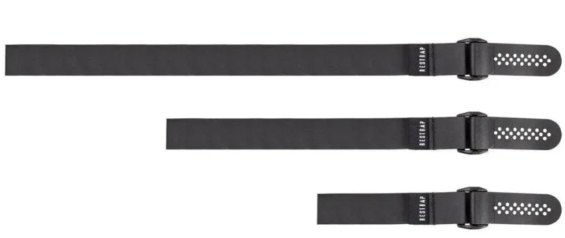 Restrap Fast Straps Rack Strap - Mix sizes (25, 45, 65 cm) Black