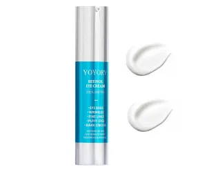 Retinol Under Eye Cream - for Dark Circles and Puffiness, Eye Bags, Wrinkles Fine Lines Hydrates Moisturizes & Lifts (20ml)