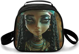 Reusable Lunch Bag for Women Lunch Tote Bags Insulated Lunch Box for Men Lunchbox Blur Lighting Style Lunch Cooler Bag Leakproof Lunch Container for Work Picnic Travel