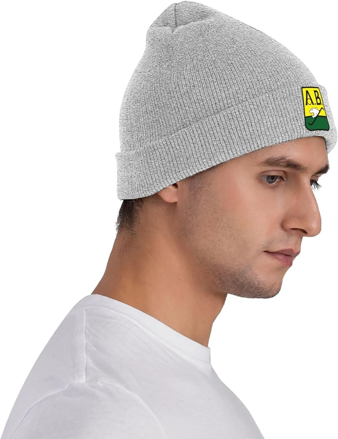 Rionegro Águilas Knitted Hat Skull Cap Beanie Hat Warm Cap Gray Hat for Men Women