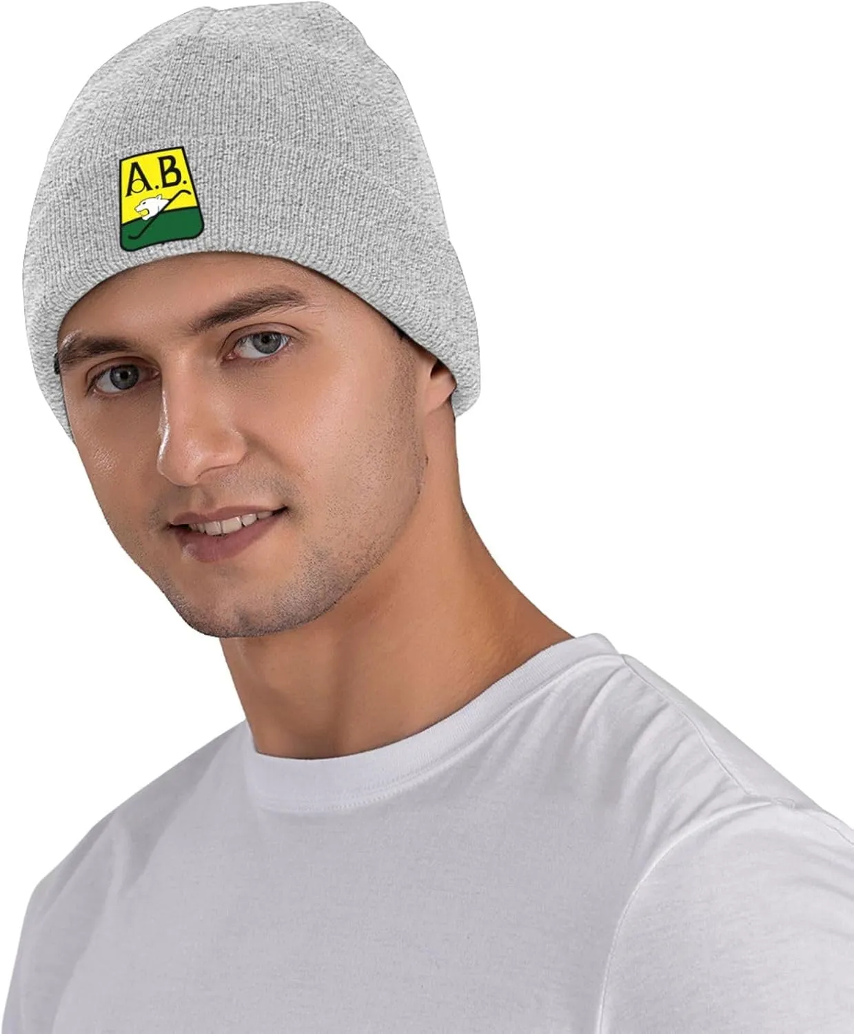 Rionegro Águilas Knitted Hat Skull Cap Beanie Hat Warm Cap Gray Hat for Men Women